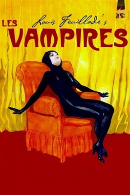 Les vampires Wooden Framed Poster