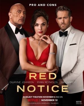 Red Notice Poster with Hanger