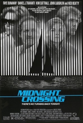Midnight Crossing Wooden Framed Poster