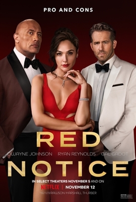Red Notice Canvas Poster
