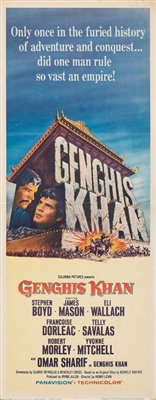 Genghis Khan Metal Framed Poster