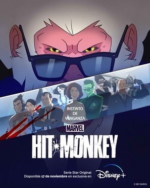 Hit-Monkey Poster with Hanger
