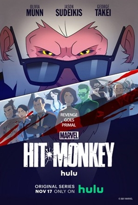 Hit-Monkey Metal Framed Poster