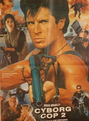 Cyborg Cop II Poster with Hanger