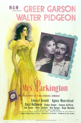 Mrs. Parkington Wooden Framed Poster