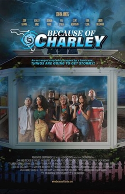 Because of Charley Metal Framed Poster