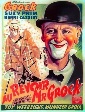 Au revoir M. Grock Wooden Framed Poster