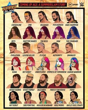 WWE: SummerSlam Metal Framed Poster