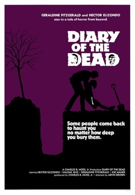 Diary of the Dead Poster with Hanger