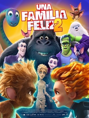 Monster Family 2 Metal Framed Poster