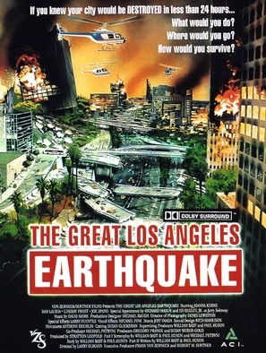 The Big One: The Great Los Angeles Earthquake  Poster with Hanger