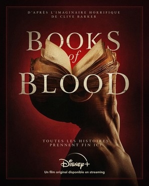 Books of Blood Metal Framed Poster