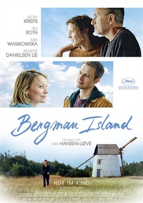 Bergman Island Wooden Framed Poster