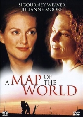 A Map of the World Poster with Hanger