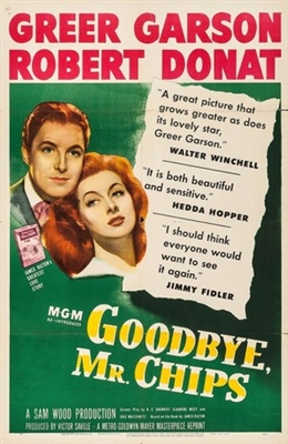Goodbye, Mr. Chips Canvas Poster