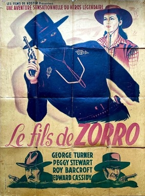 Son of Zorro Wooden Framed Poster