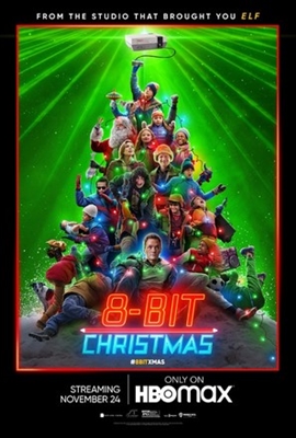 8-Bit Christmas poster