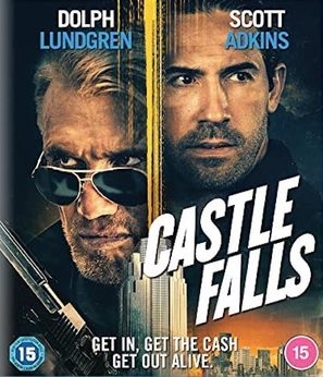 Castle Falls Metal Framed Poster