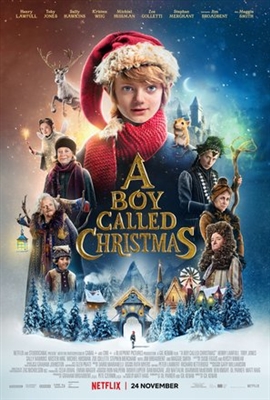 A Boy Called Christmas Canvas Poster