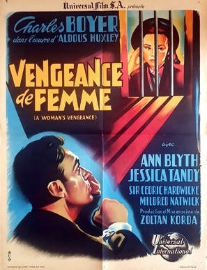 A Woman's Vengeance Metal Framed Poster