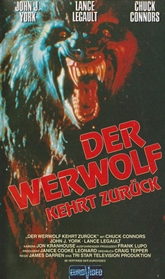 Werewolf Wood Print