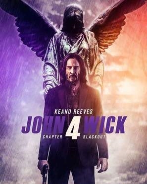 John Wick: Chapter 4 Poster with Hanger