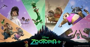 Zootopia+ Wooden Framed Poster