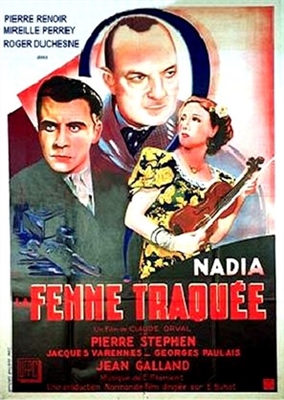 Nadia la femme traquée Poster with Hanger