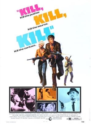 Kill! Metal Framed Poster