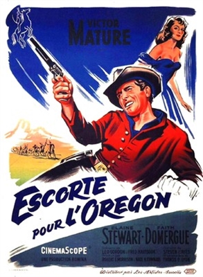 Escort West Poster with Hanger