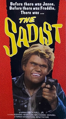 The Sadist Canvas Poster