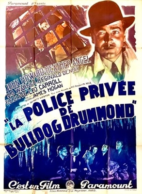 Bulldog Drummond's Se... Canvas Poster