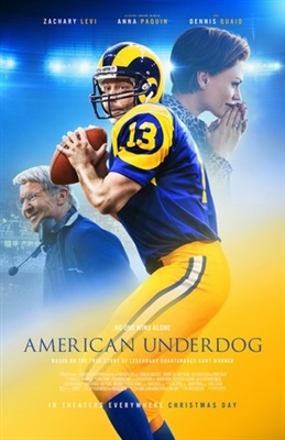 American Underdog Poster with Hanger