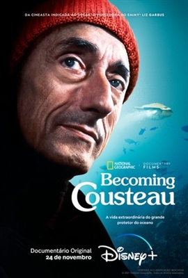 Becoming Cousteau Metal Framed Poster