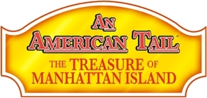 An American Tail: The Treasure of Manhattan Island Wooden Framed Poster