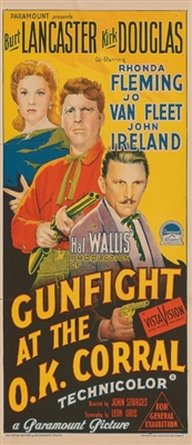 Gunfight at the O.K.... Metal Framed Poster