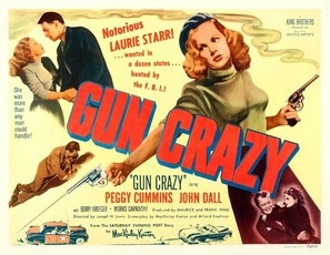 Gun Crazy Poster with Hanger