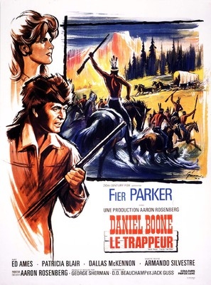 Daniel Boone: Frontier Trail Rider Wooden Framed Poster