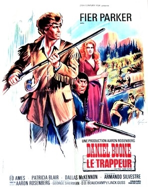 Daniel Boone: Frontier Trail Rider Canvas Poster