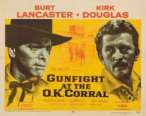 Gunfight at the O.K.... Wooden Framed Poster