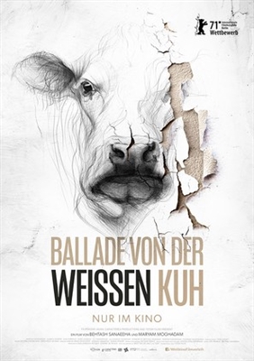 Ballad of a White Cow Wooden Framed Poster