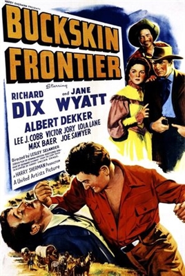 Buckskin Frontier poster