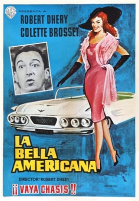 La belle Américaine  Canvas Poster