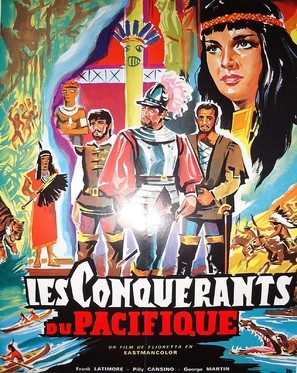 Los conquistadores del Pacífico Canvas Poster
