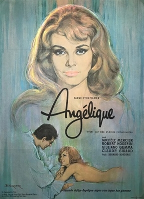 Angélique, marquise des anges Metal Framed Poster