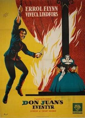 Adventures of Don Juan Metal Framed Poster