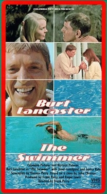 The Swimmer Canvas Poster
