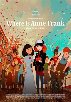 Where Is Anne Frank Wooden Framed Poster