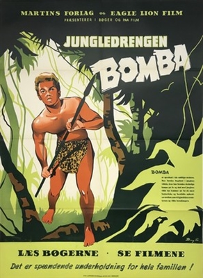 Bomba, the Jungle Boy Poster with Hanger