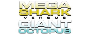 Mega Shark vs. Giant Octopus Wooden Framed Poster